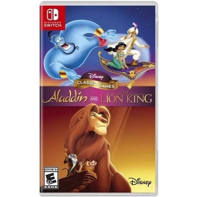 Disney Classic Games: Aladdin And The Lion King - Xbox One 16-bits Classics Switch (físico)
