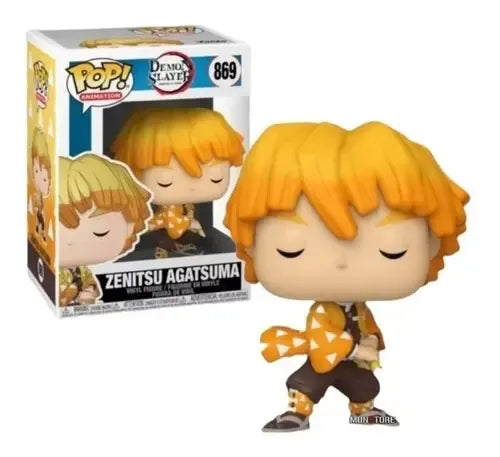 Funko Pop Zenitsu Agatsuma 869 Demon Slayer