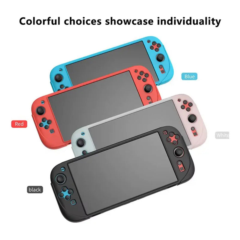 Silicona Protectora Compatible Para Nintendo Switch 2 2025 Negro