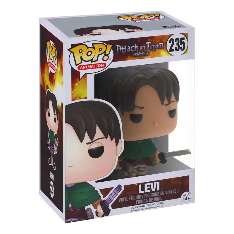 Funko Pop Attack On Titan Levi Figura Original