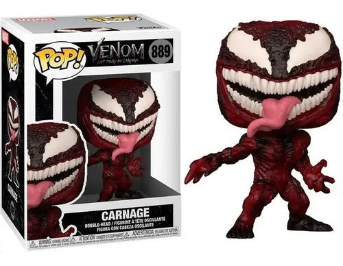 Figura De Acción Marvel Carnage De Funko Pop!