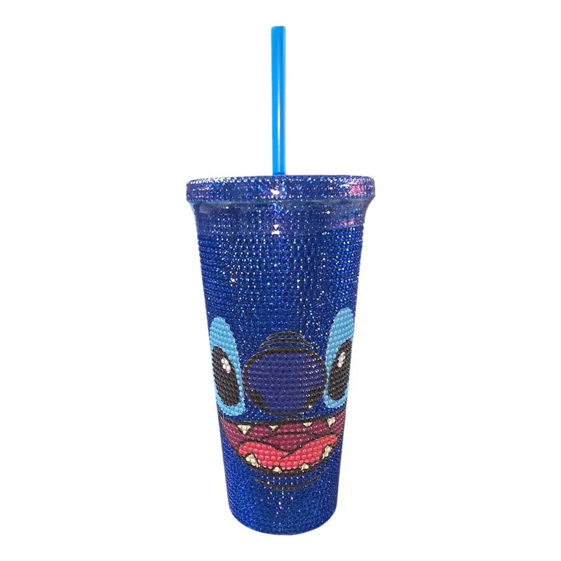 Vaso Tumbler Stitch Keep Shinny 650ml Azul