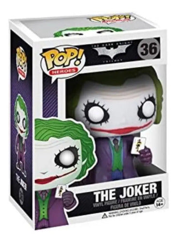 Boneco Funko Pop: Trilogía de Los 36 héroes del Joker: El caballero oscuro