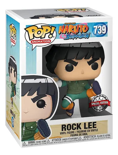 Funko Pop Naruto Shippuden Rock Lee N° 739 Edición Especial