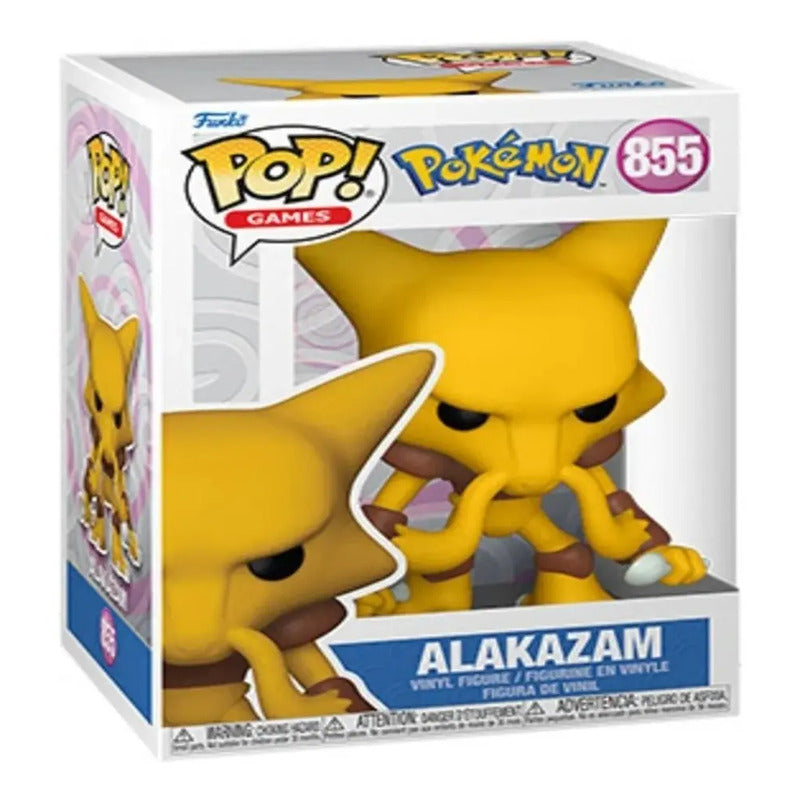 Funko Pop Alakazam 855 Pokemon Games