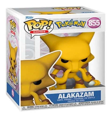 Funko Pop Alakazam 855 Pokemon Games
