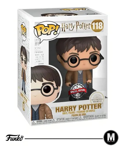 Figura Coleccionable Funko Pop! de Harry Potter con 2 Varitas