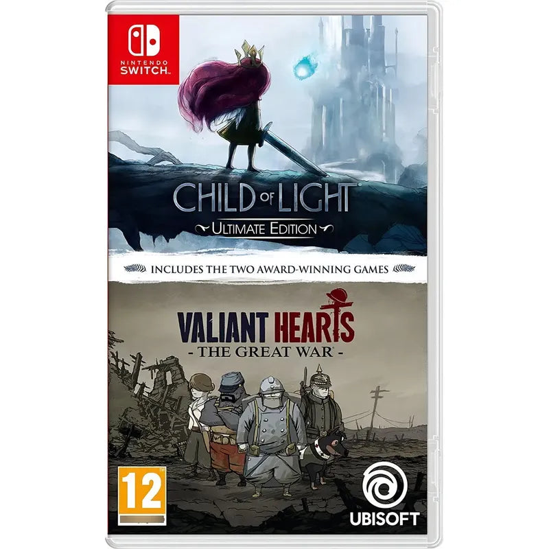 Child Of Light Ultimate Ed. + Valiant Hearts - Switch