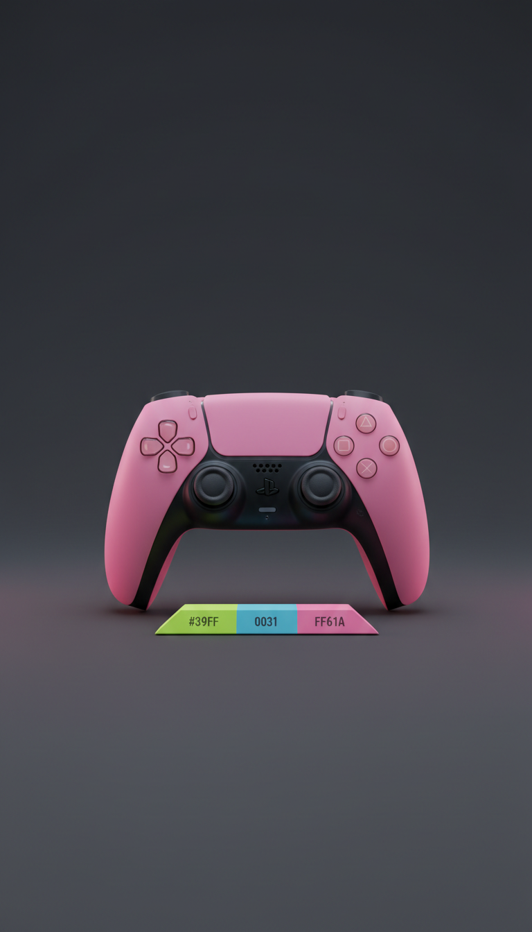 Control DualSense PS5 edición Pop Pink
