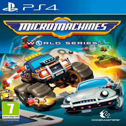 Micromachines World Series Juego Ps4 Físico Multijugador Codemasters