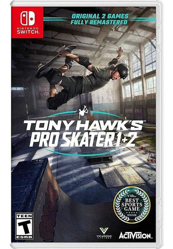 Tony Hawk's Pro Skater 1 + 2 - Nintendo Switch