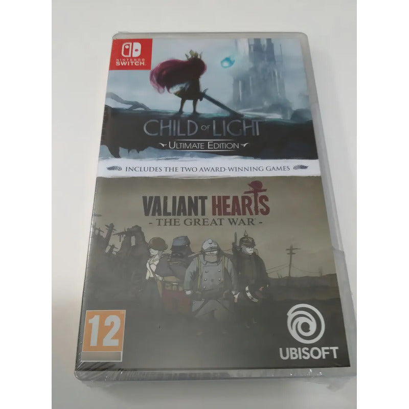 Pack Doble Child Of Light Y Valiant Hearts Para Nintendo Switch Físico