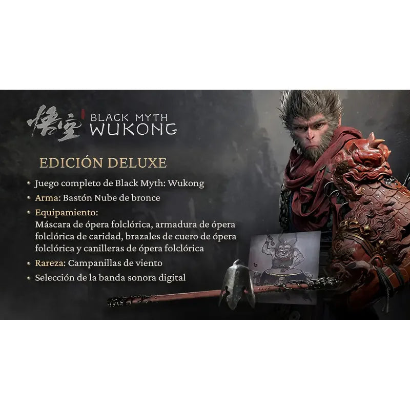 Black Myth: Wukong Ps5 Físico
