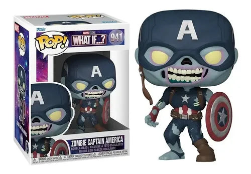 Funko Pop! Zombie Capitan America 941