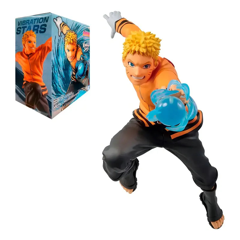 Figura De Acción De Uzumaki Naruto Vibration Stars Bandai, 20 Cm