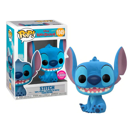 Funko Pop Disney Stitch #1045 Flocked Exclusive