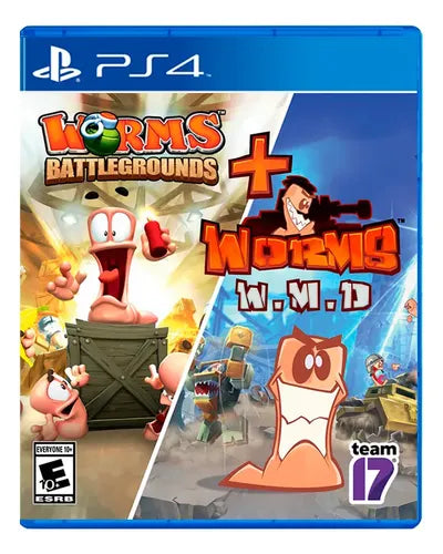 Worms Battleground+worms W.m.d Ps4 - Físico