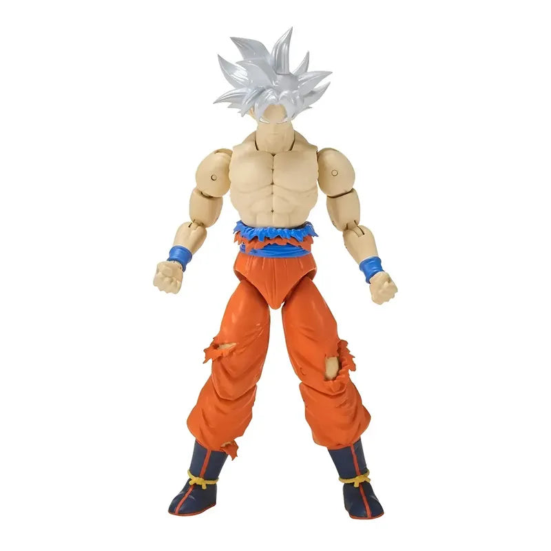 Figura De Acción Goku Ultra Instinct Dragon Stars De Bandai Con Accesorios
