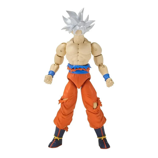 Figura De Acción Goku Ultra Instinct Dragon Stars De Bandai Con Accesorios