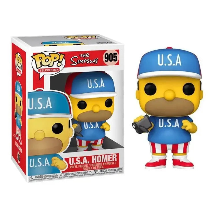 Funko Pop! Television: The Simpsons - Usa Homer #905