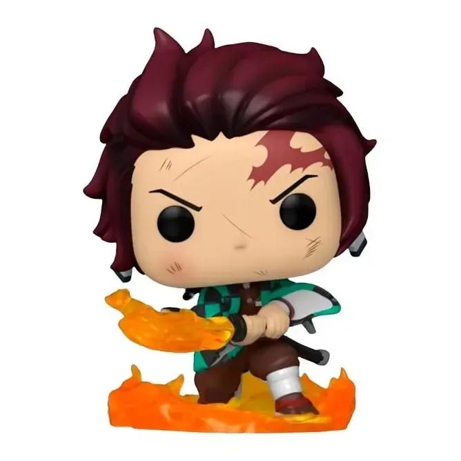 Funko Pop! Tanjiro Kamado Danza Kagura 52265 De La Coleccion Demon Slayer Figura De Accion #874