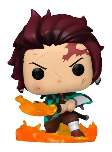 Funko Pop! Tanjiro Kamado Danza Kagura 52265 De La Coleccion Demon Slayer Figura De Accion