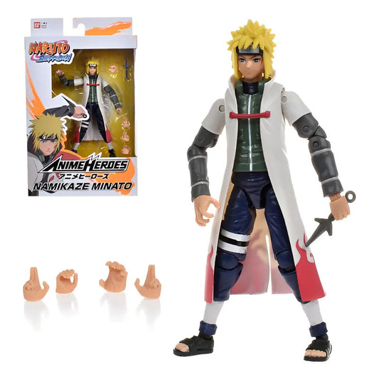 Figura De Acción Namikaze Minato 36905 De Bandai Anime Heroes