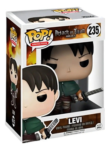 Funko Pop Attack On Titan Levi Figura Original