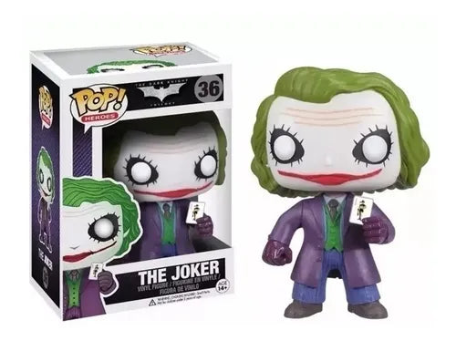Boneco Funko Pop: Trilogía de Los 36 héroes del Joker: El caballero oscuro