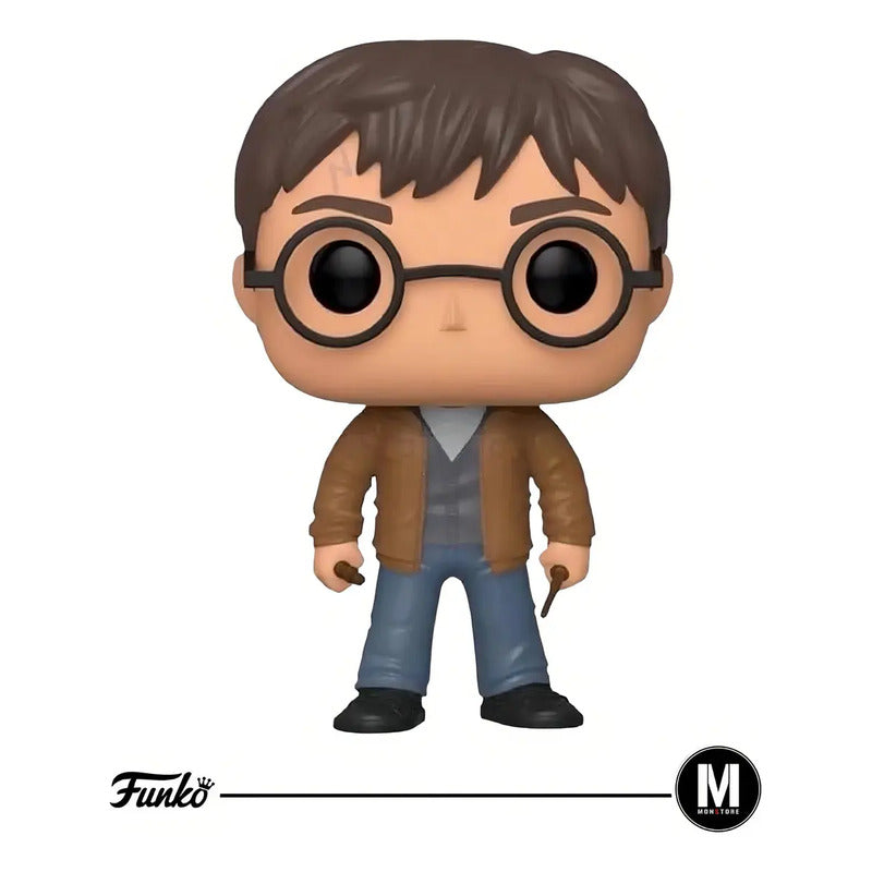 Figura Coleccionable Funko Pop! De Harry Potter Con 2 Varitas