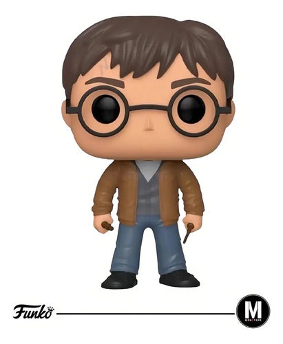 Figura Coleccionable Funko Pop! de Harry Potter con 2 Varitas