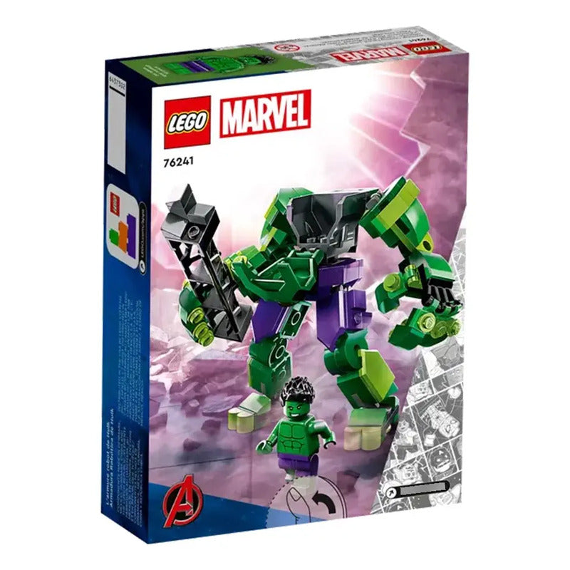 Lego Marvel Hulk Armadura Robot