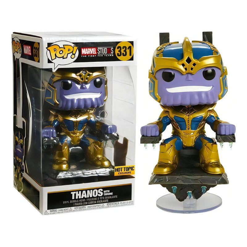 Funko Pop: Thanos Con Trono - Nº 331 - Pronta