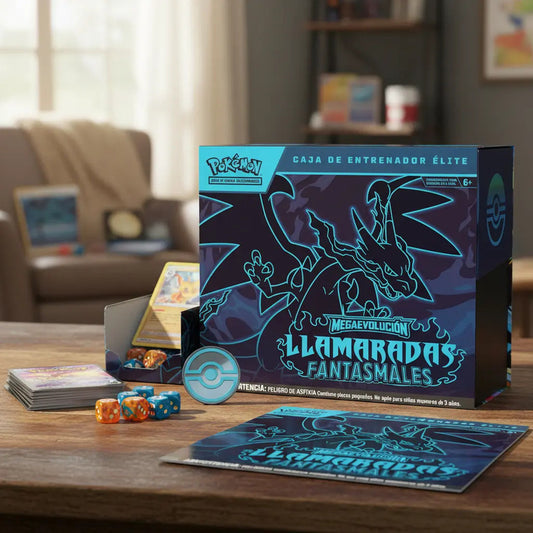 Mega Evolución - Phantasmal Flames - Elite Trainer Español Chareadet Español
