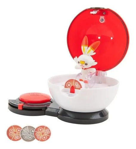 Pokémon Surprise Attack Game - Scorbunny With Poke Ball