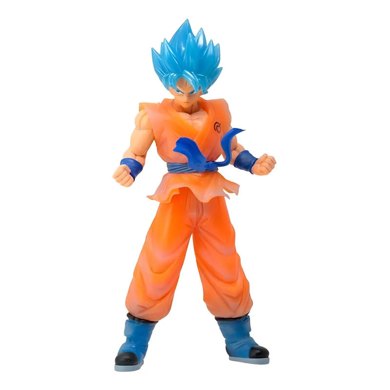 Figura Dragon Ball Super, Goku Super Sayajin, Color Azul
