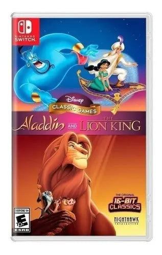 Disney Classic Games: Aladdin/the Lion King  Nintendo Switch