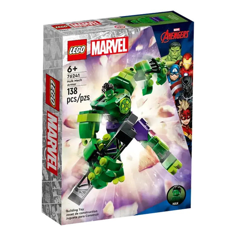 Lego Marvel Hulk Armadura Robot