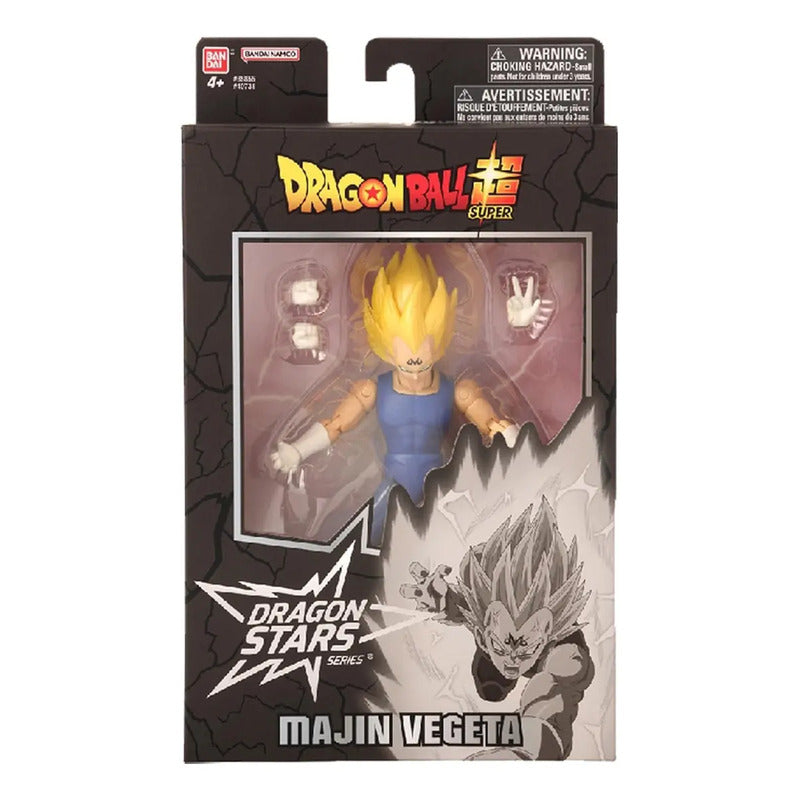 Figura Majin Vegeta Articulado - Dragon Ball Super
