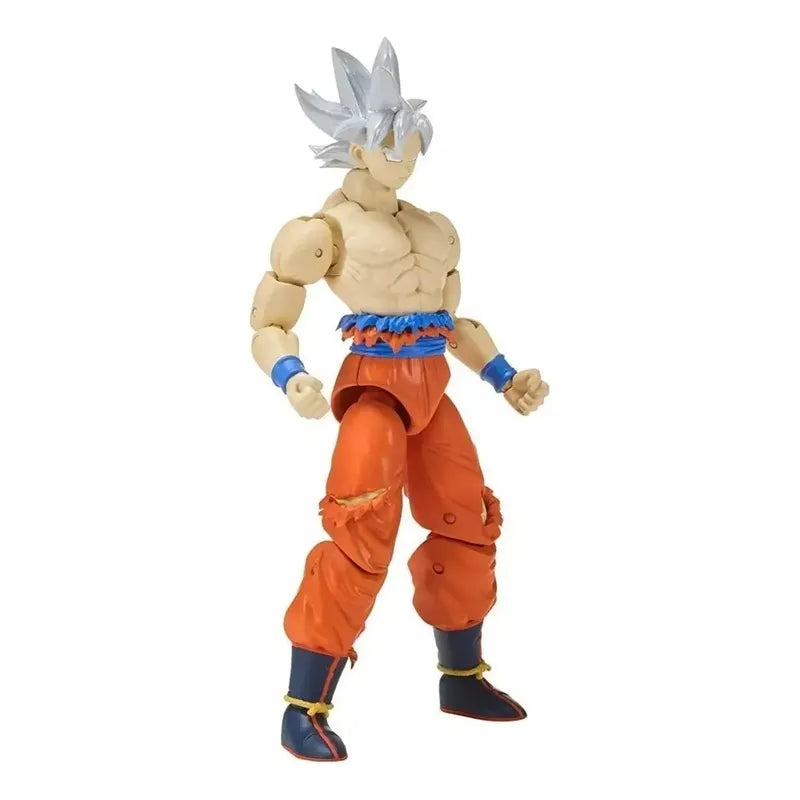 Figura De Acción Goku Ultra Instinct Dragon Stars De Bandai Con Accesorios
