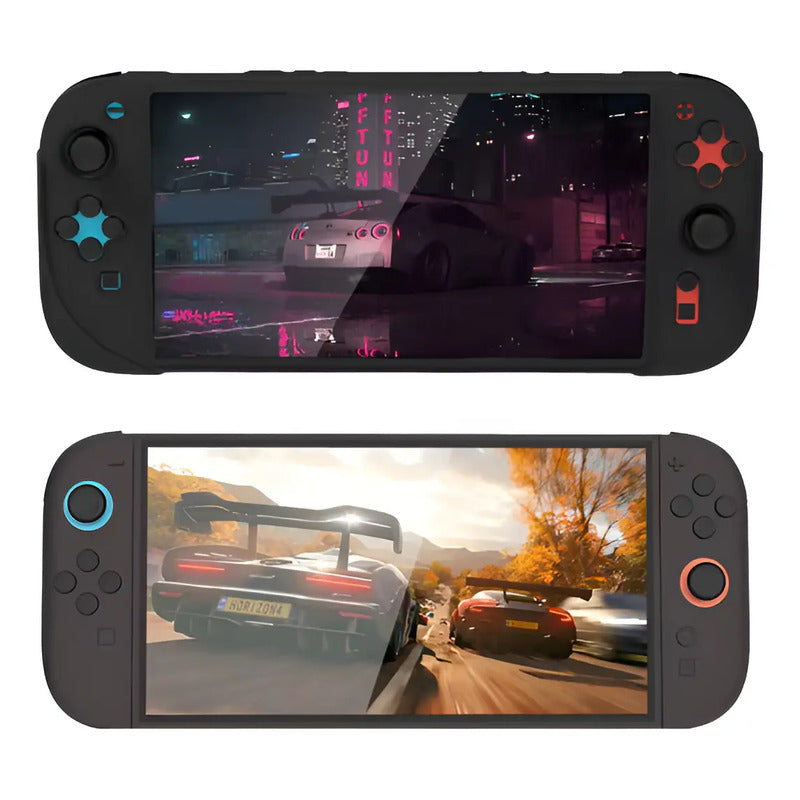 Silicona Protectora Compatible Para Nintendo Switch 2 2025 Negro