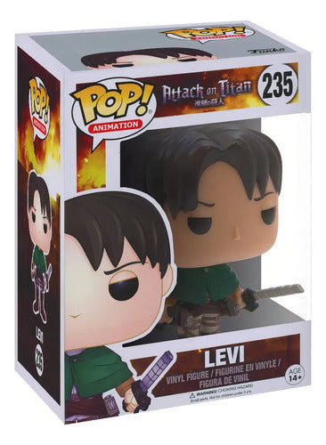 Funko Pop Attack On Titan Levi Figura Original