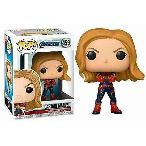 Figura Funko Pop Capitana Marvel #459 Avengers Coleccionable