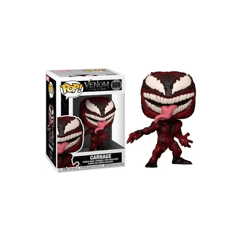 Figura De Acción Marvel Carnage De Funko Pop!