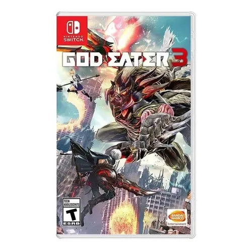 God Eater 3 Nintendo Switch Juego Acción Rpg Bandai Namco Multijugador 2019