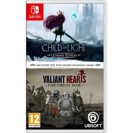 Pack Doble Child Of Light Y Valiant Hearts Para Nintendo Switch Físico