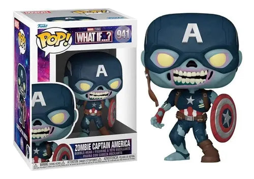 Funko Pop! Zombie Capitan America 941