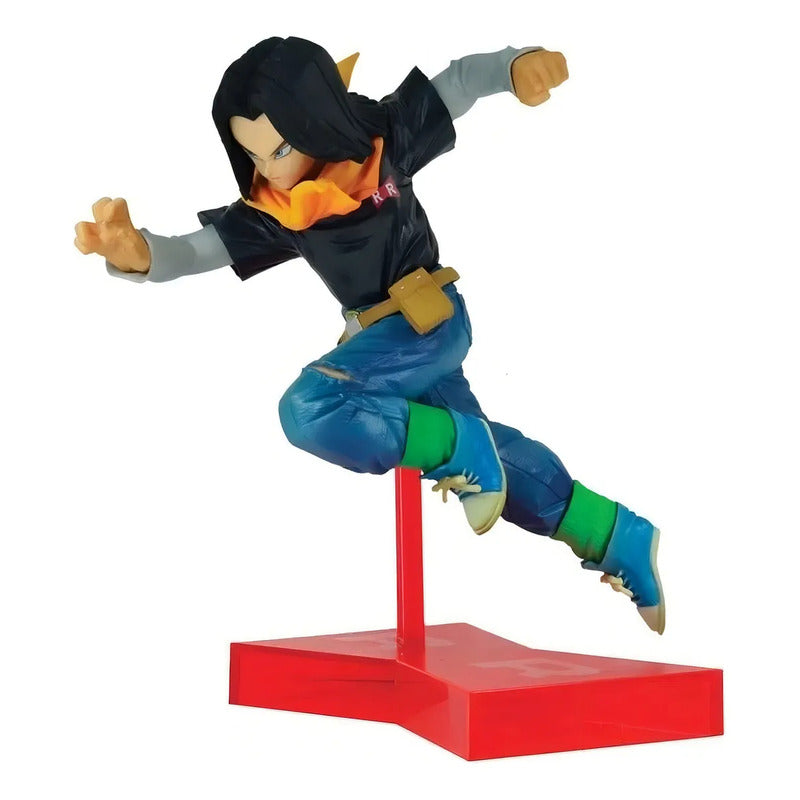 Figura Android 17 Dragon Ball Super 17cm No Articulada Banpresto