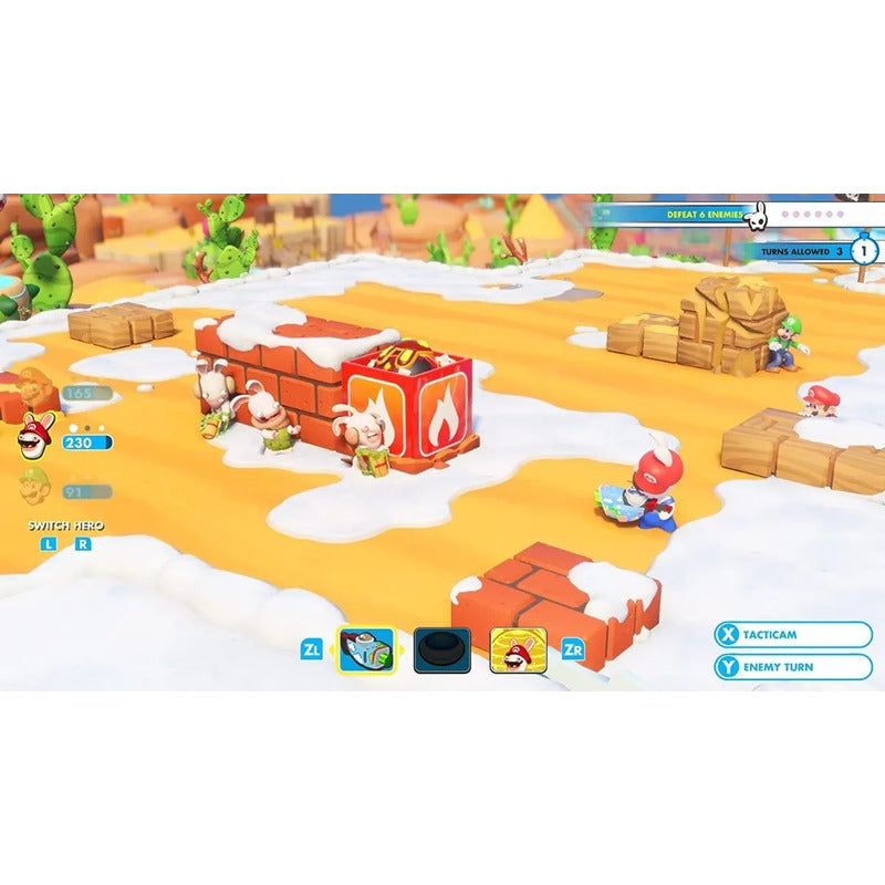 Mario + Rabbids Kingdom Battle Edición Estándar (físico)