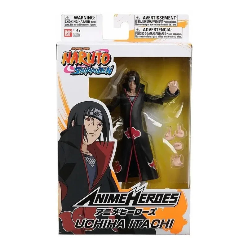 Figura De Acción Naruto Uchiha Itachi Anime Heroes Bandai